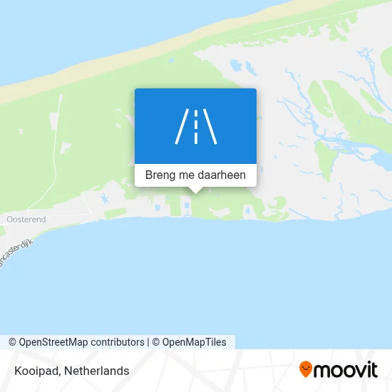 Kooipad kaart