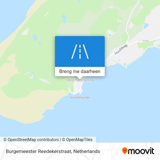 Burgemeester Reedekerstraat kaart
