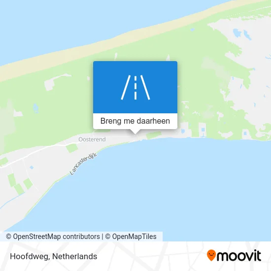 Hoofdweg kaart
