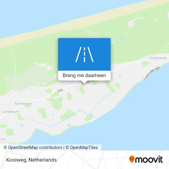 Kooiweg kaart