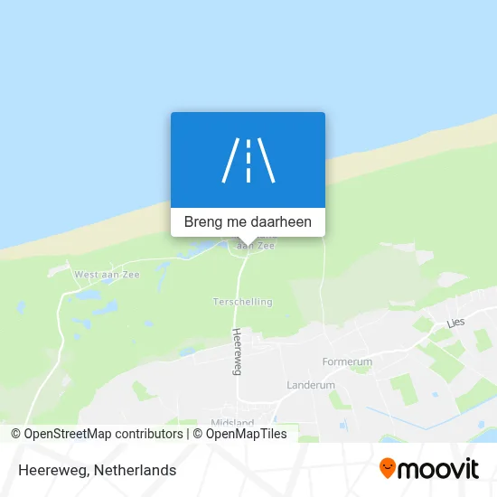 Heereweg kaart