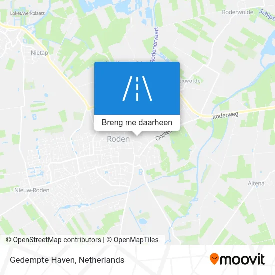 Gedempte Haven kaart