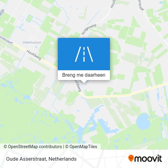 Oude Asserstraat kaart
