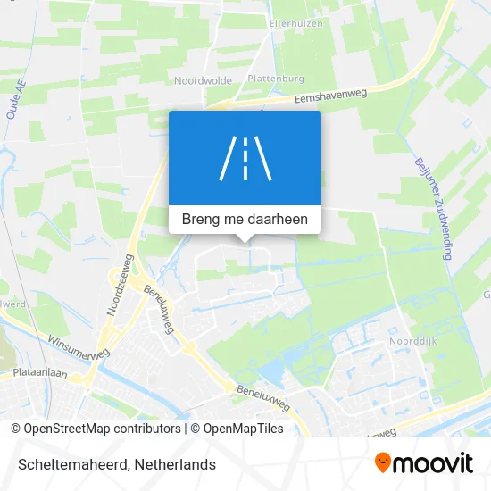 Scheltemaheerd kaart