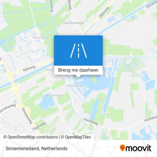 Smienteneiland kaart