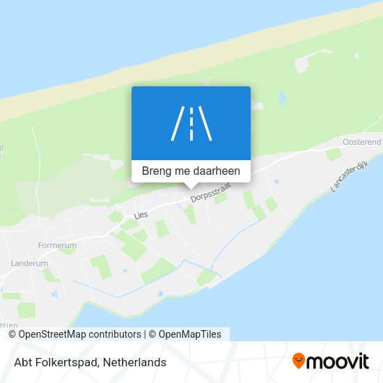 Abt Folkertspad kaart