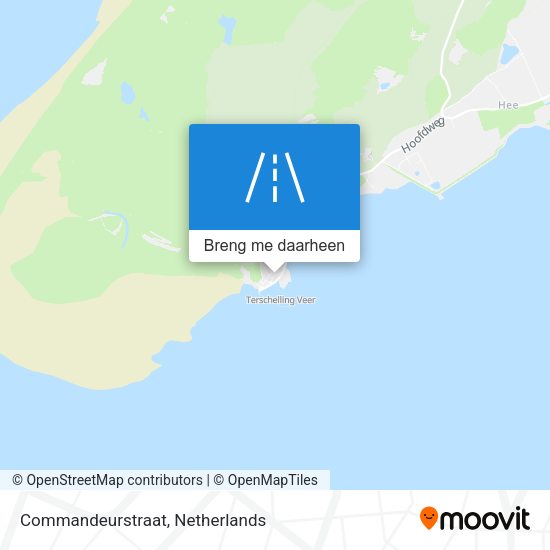 Commandeurstraat kaart