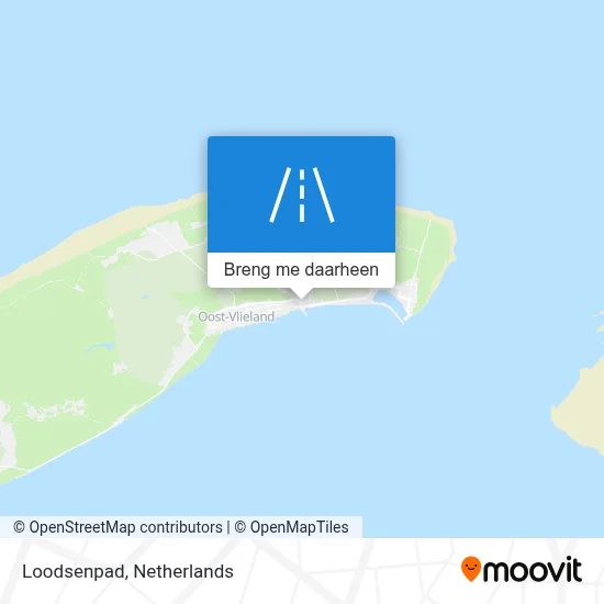 Loodsenpad kaart