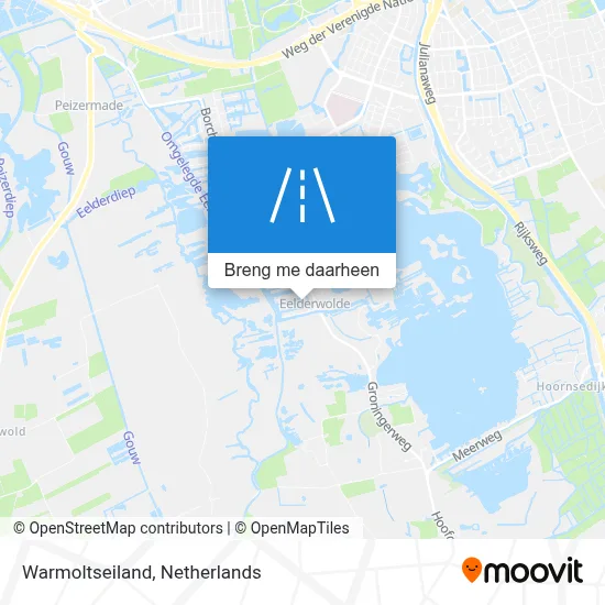 Warmoltseiland kaart