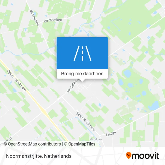 Noormanstrjitte kaart