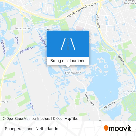 Scheperseiland kaart