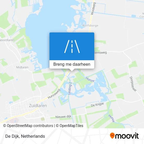 De Dijk kaart