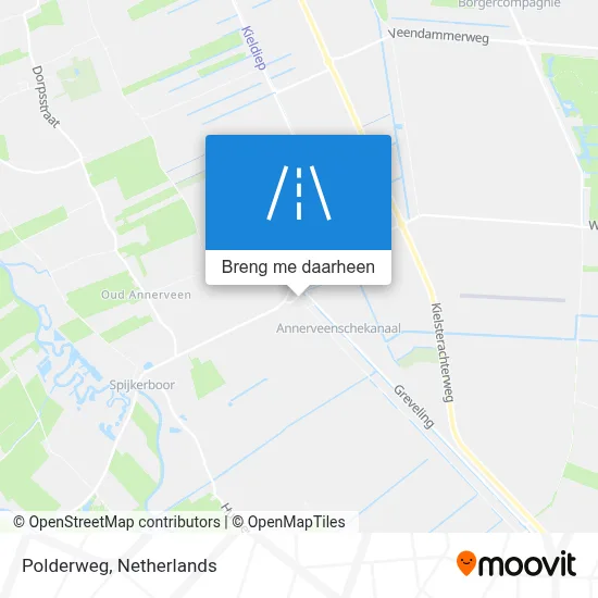 Polderweg kaart