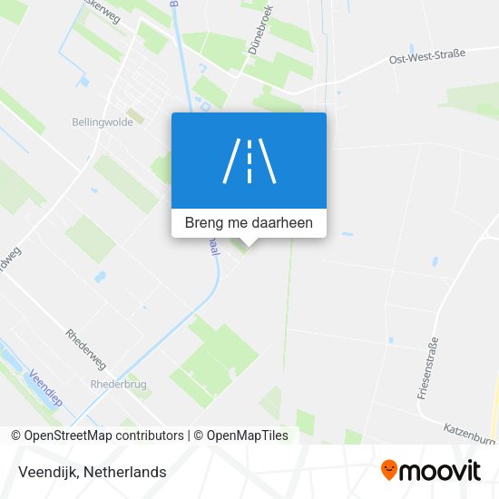 Veendijk kaart