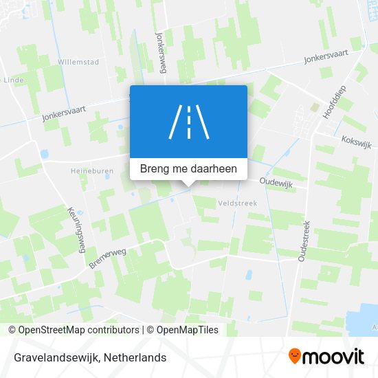 Gravelandsewijk kaart
