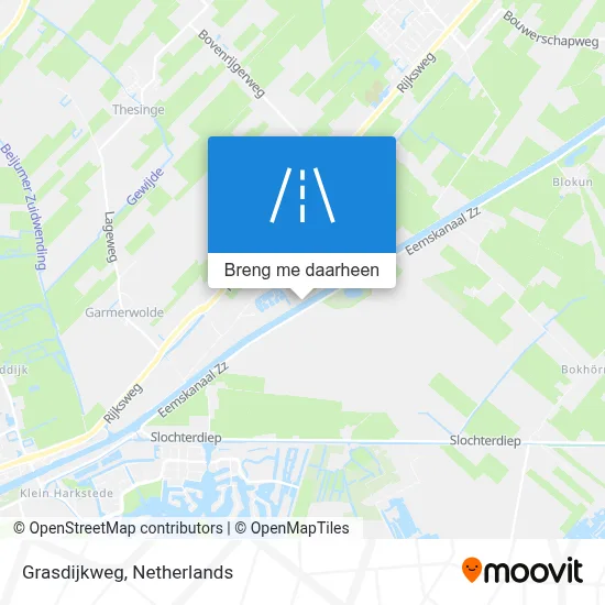 Grasdijkweg kaart