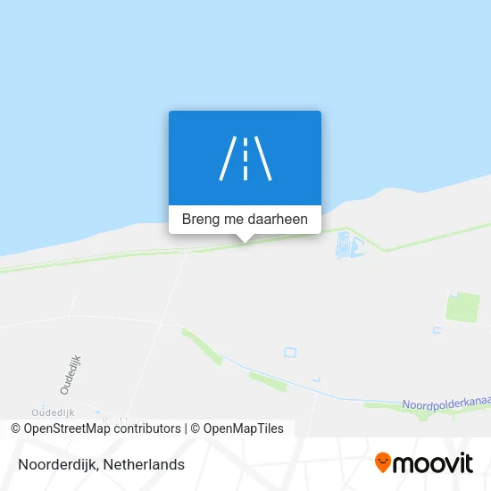 Noorderdijk kaart