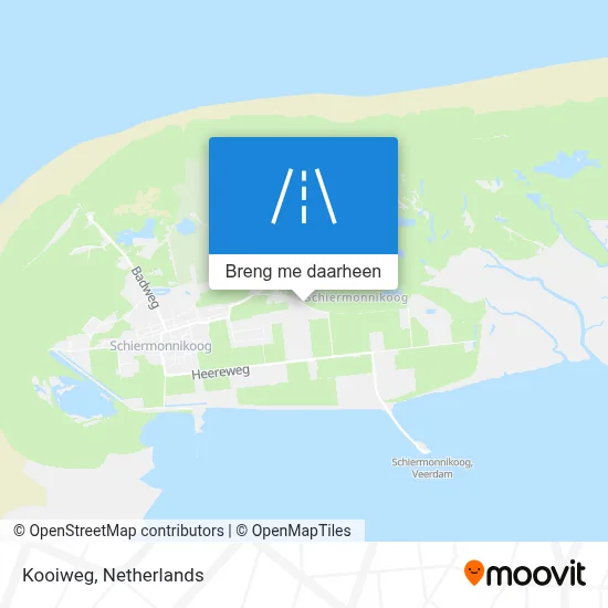 Kooiweg kaart