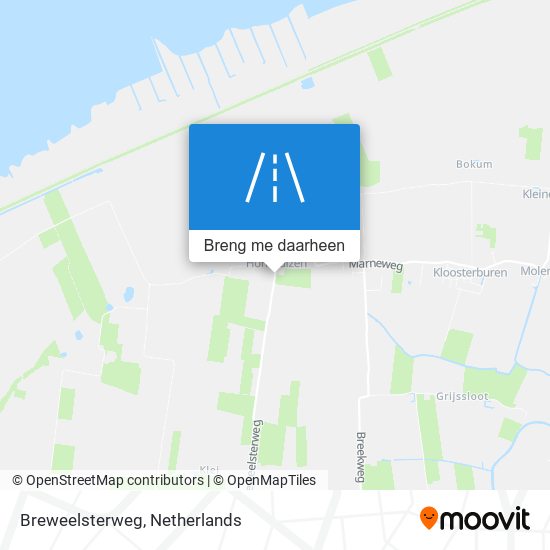 Breweelsterweg kaart