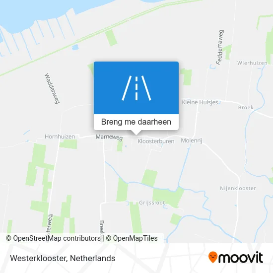 Westerklooster kaart