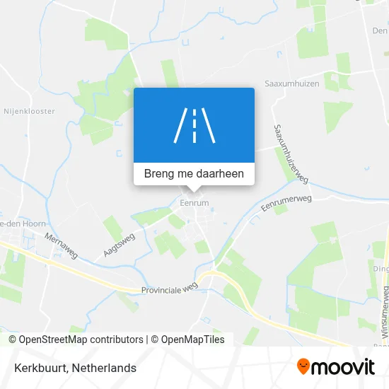 Kerkbuurt kaart