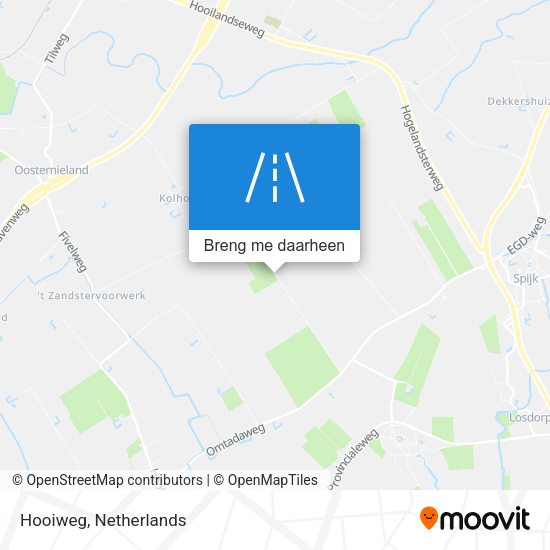 Hooiweg kaart