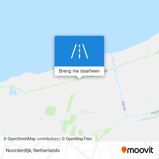 Noorderdijk kaart