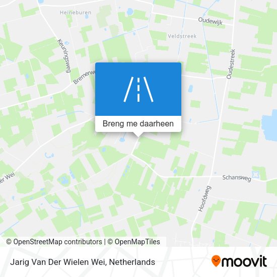 Jarig Van Der Wielen Wei kaart