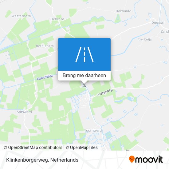 Klinkenborgerweg kaart