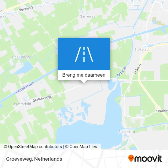 Groeveweg kaart
