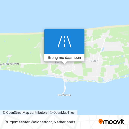 Burgemeester Waldastraat kaart