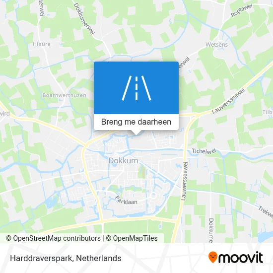 Harddraverspark kaart