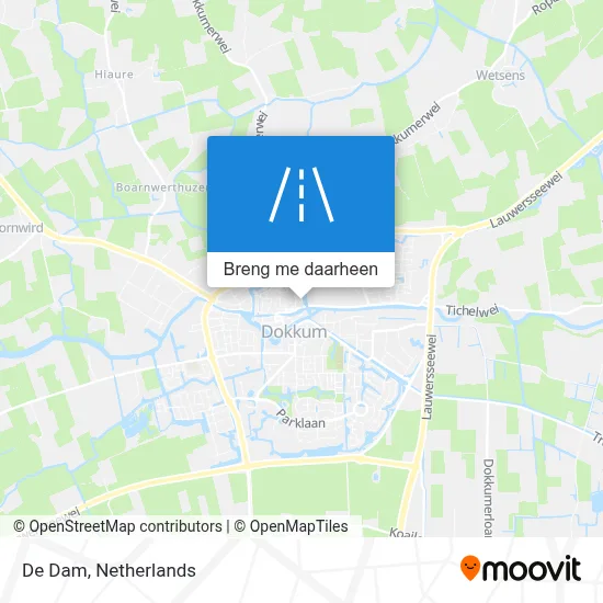 De Dam kaart