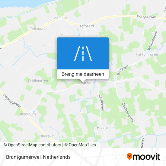 Brantgumerwei kaart