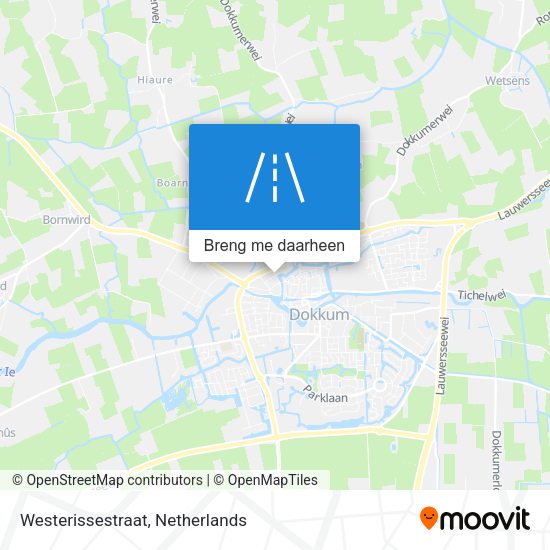 Westerissestraat kaart