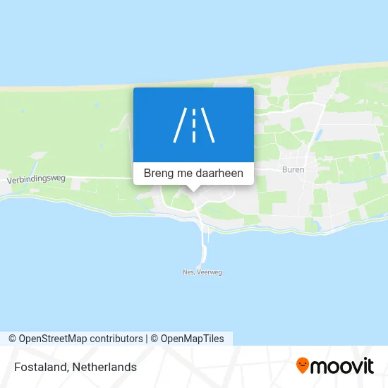 Fostaland kaart