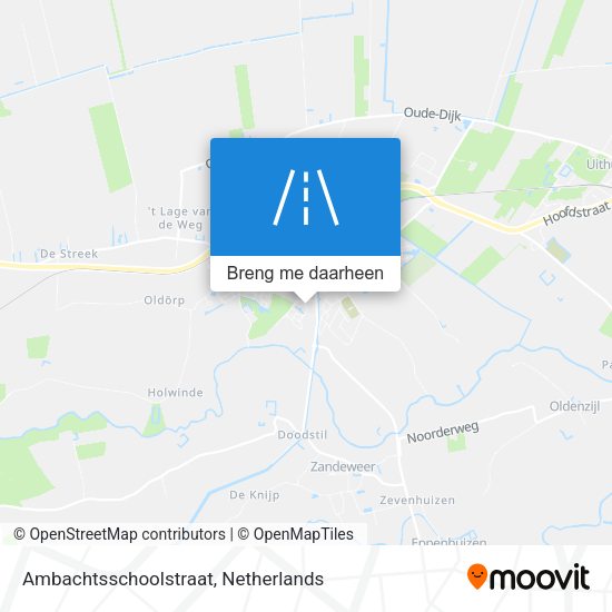 Ambachtsschoolstraat kaart
