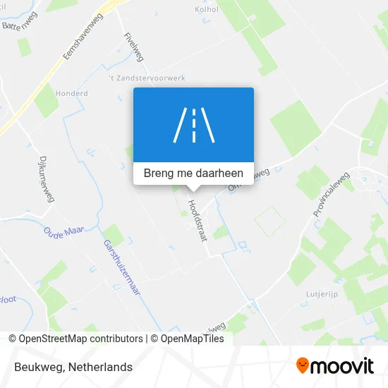 Beukweg kaart
