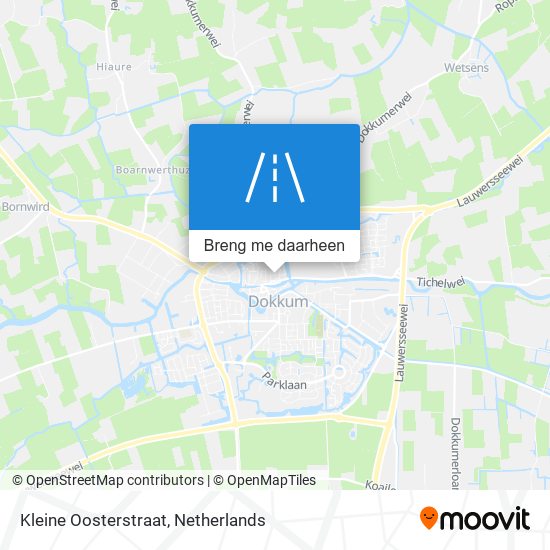 Kleine Oosterstraat kaart