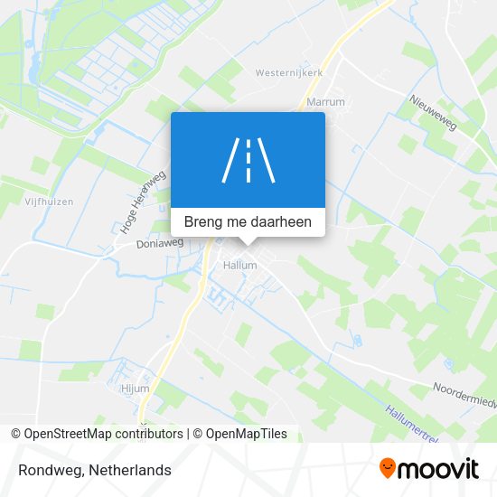 Rondweg kaart