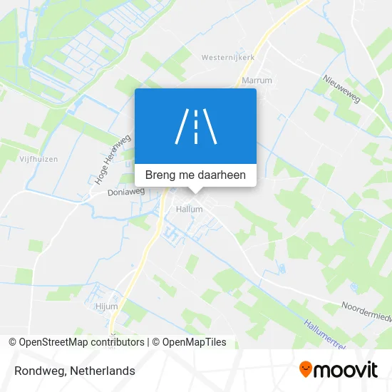 Rondweg kaart