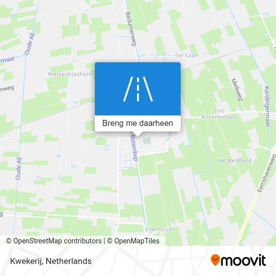 Kwekerij kaart