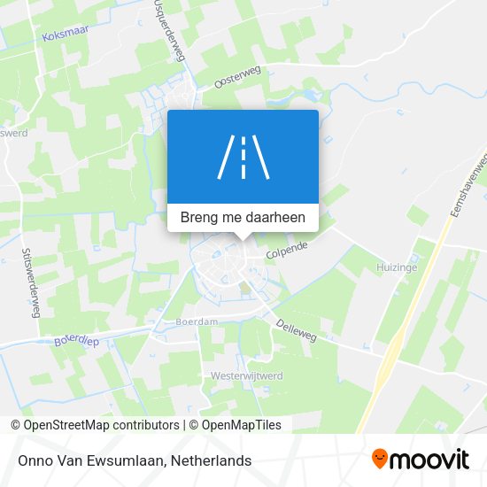 Onno Van Ewsumlaan kaart