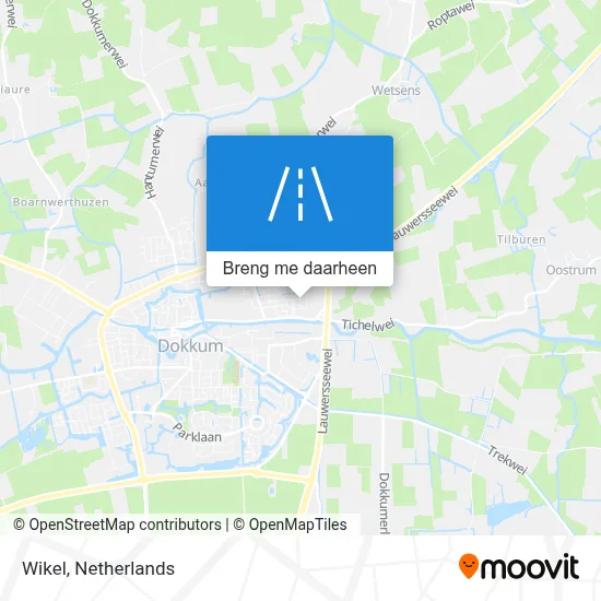 Wikel kaart