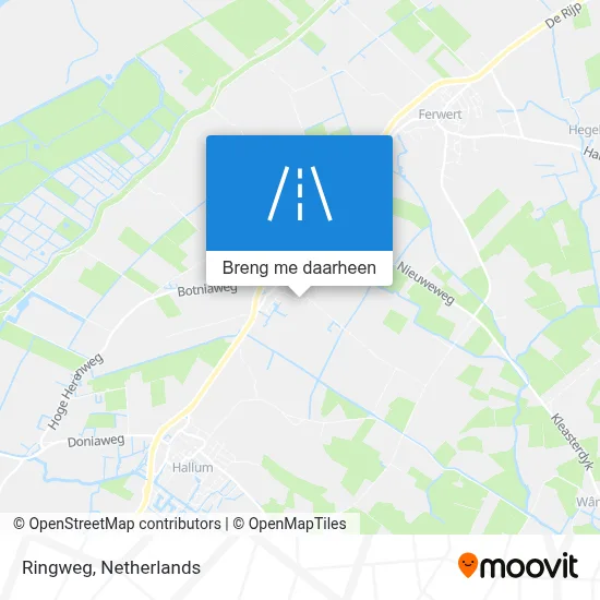Ringweg kaart