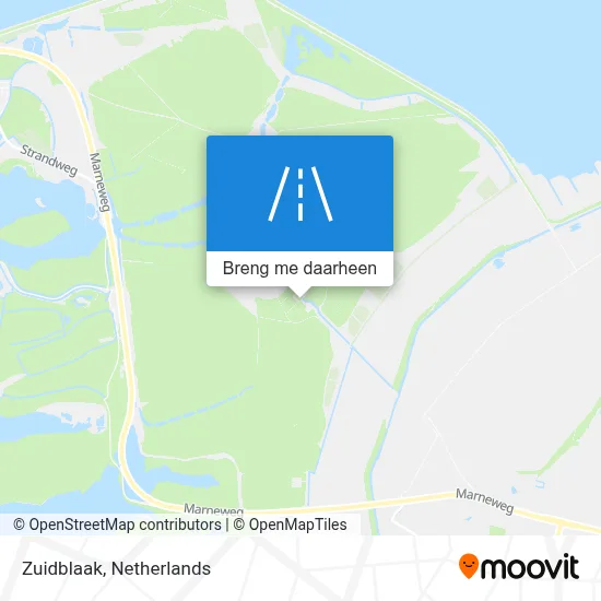 Zuidblaak kaart