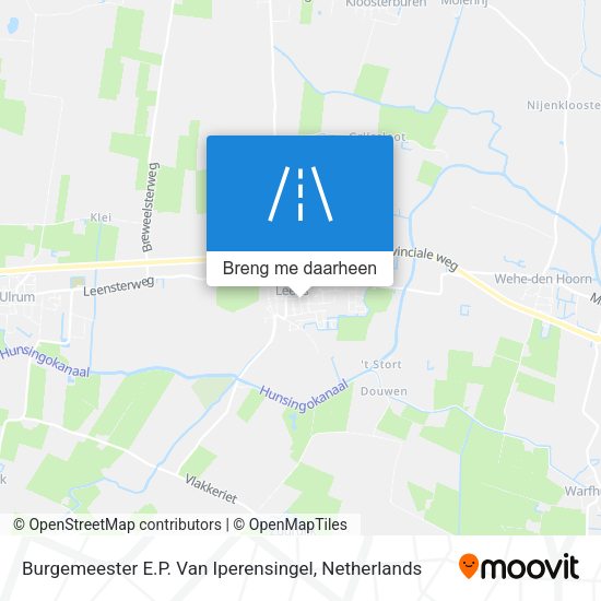 Burgemeester E.P. Van Iperensingel kaart