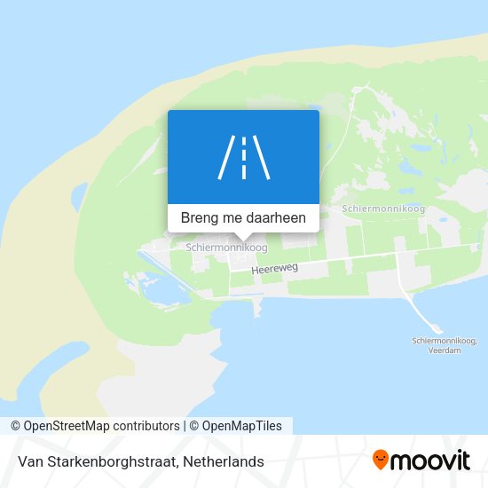 Van Starkenborghstraat kaart
