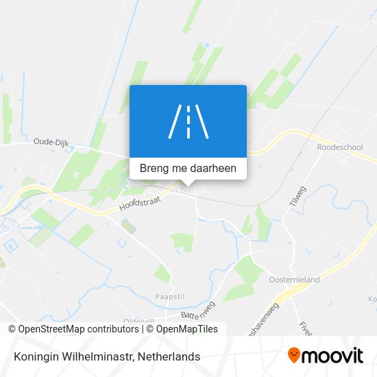 Koningin Wilhelminastr kaart