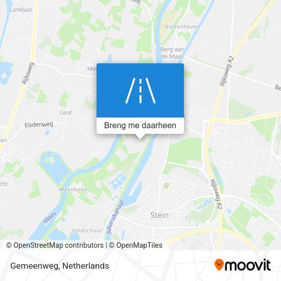 Gemeenweg kaart